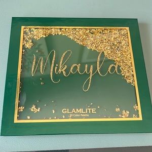 EUC Mikayla x Glamlite Eyeshadow Palette